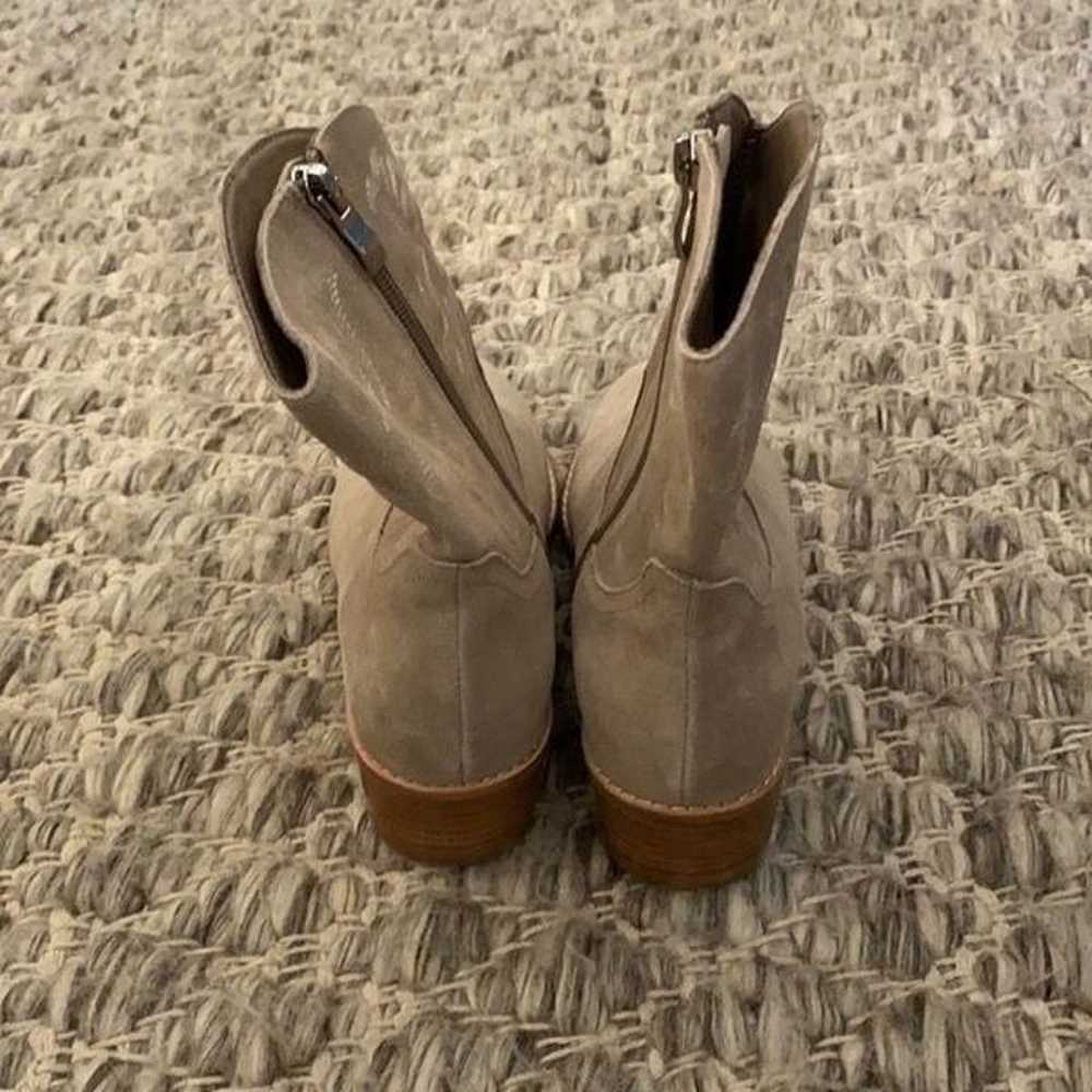 Anthropologie Silent D Zofie Suede Western Ankle … - image 5