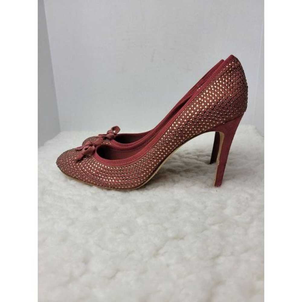 Tory Burch Phoenix Charm Logo Pumps Size 10 Pave … - image 3