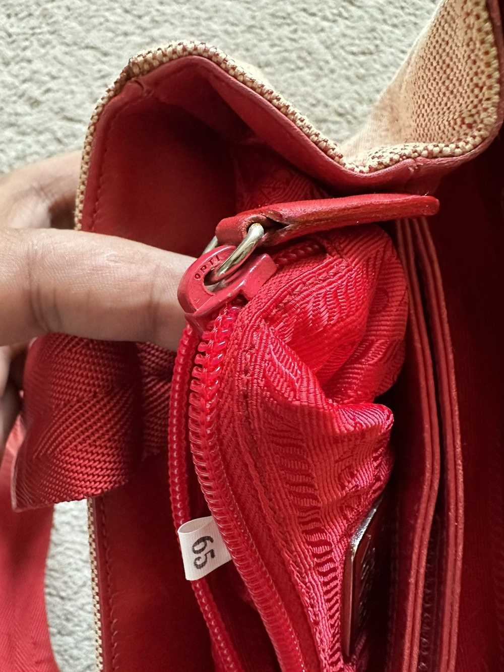 Prada 2000s Prada Sport Red Tab Logo Handbag - image 9