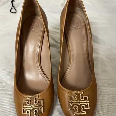 Tory Burch Tan/Brown Leather Wedges