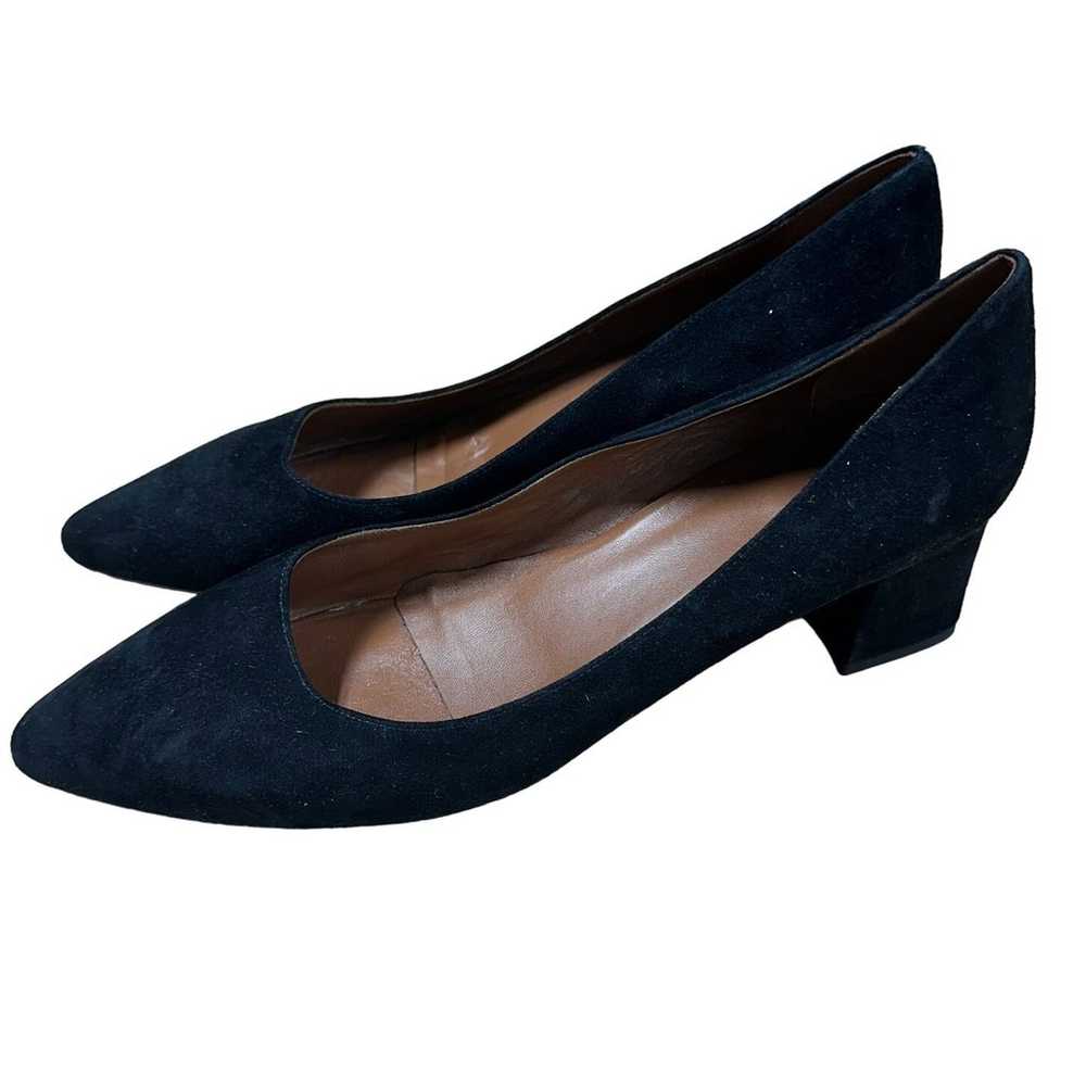 Aquatalia Pasha Pump Black Suede Women's Size 10.… - image 4