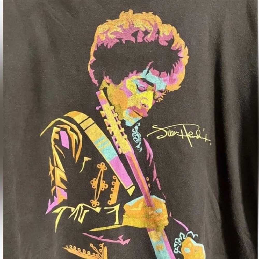 Jimi Hendrix T-Shirt - Chuck Boyd Pop Art (Size X… - image 2