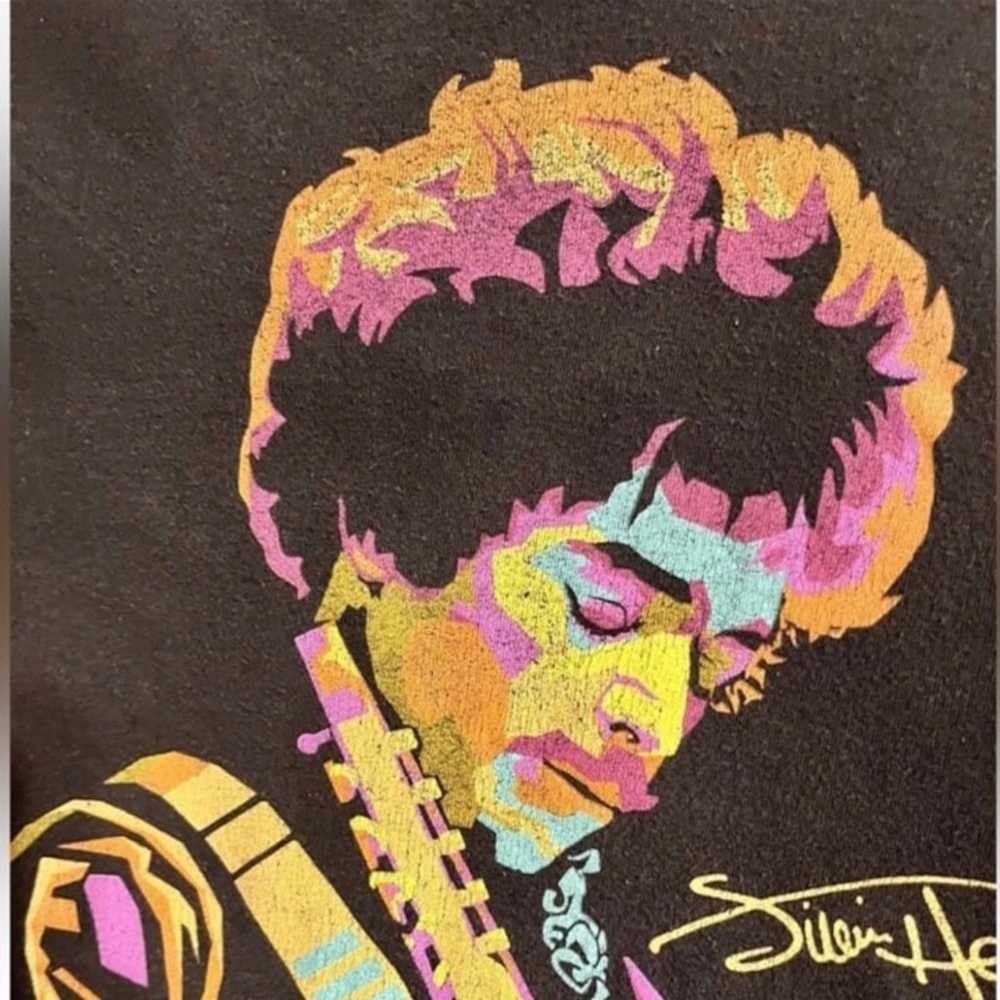 Jimi Hendrix T-Shirt - Chuck Boyd Pop Art (Size X… - image 3