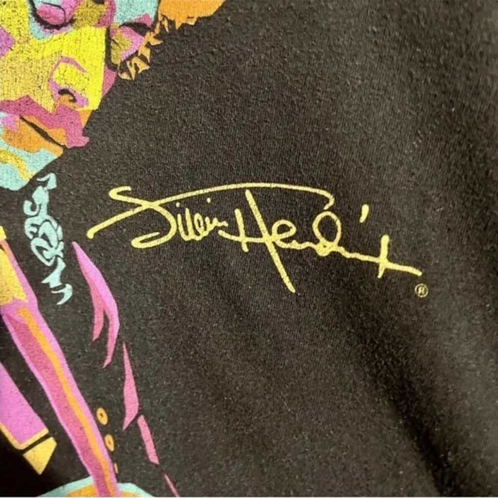 Jimi Hendrix T-Shirt - Chuck Boyd Pop Art (Size X… - image 4