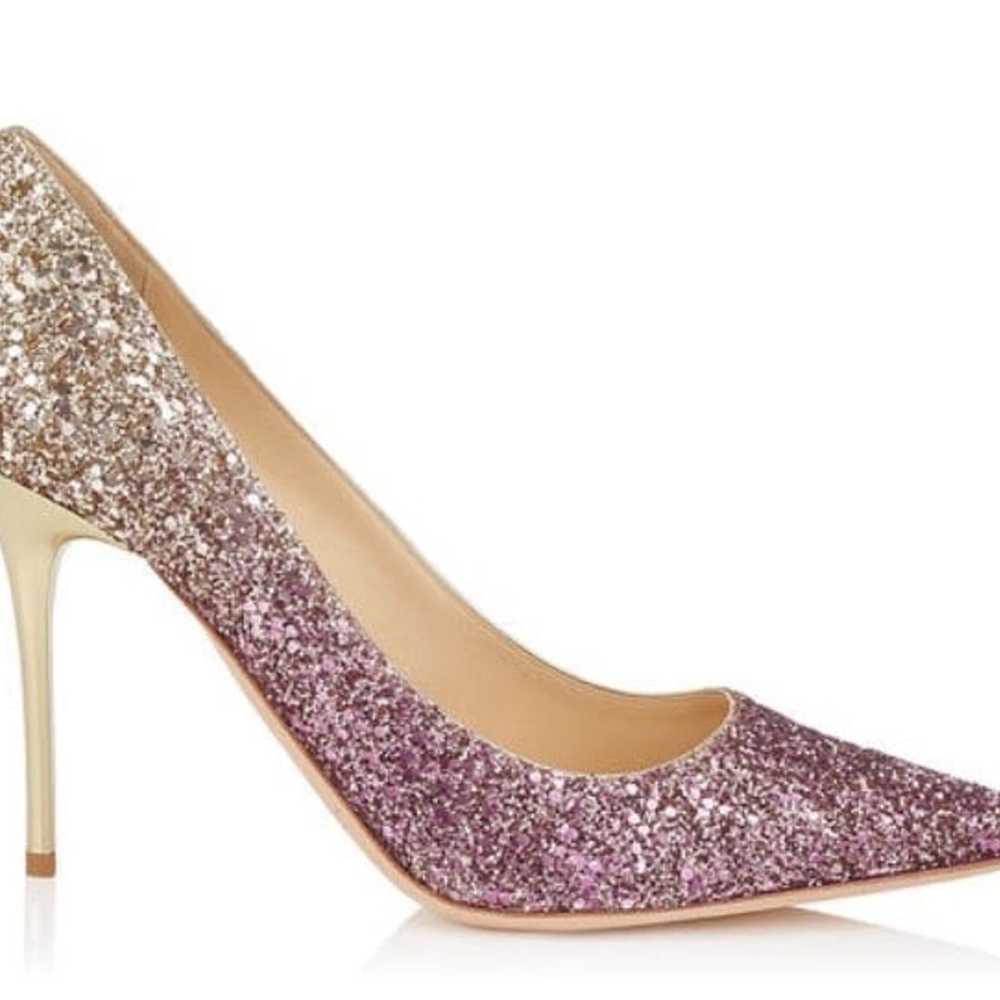 Jimmy Choo glitter ombré pumps - image 2