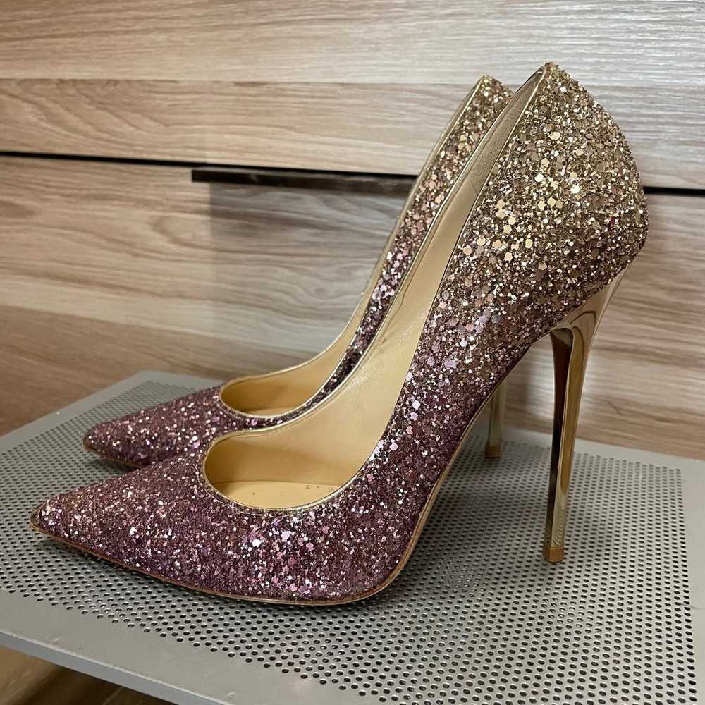 Jimmy Choo glitter ombré pumps - image 7