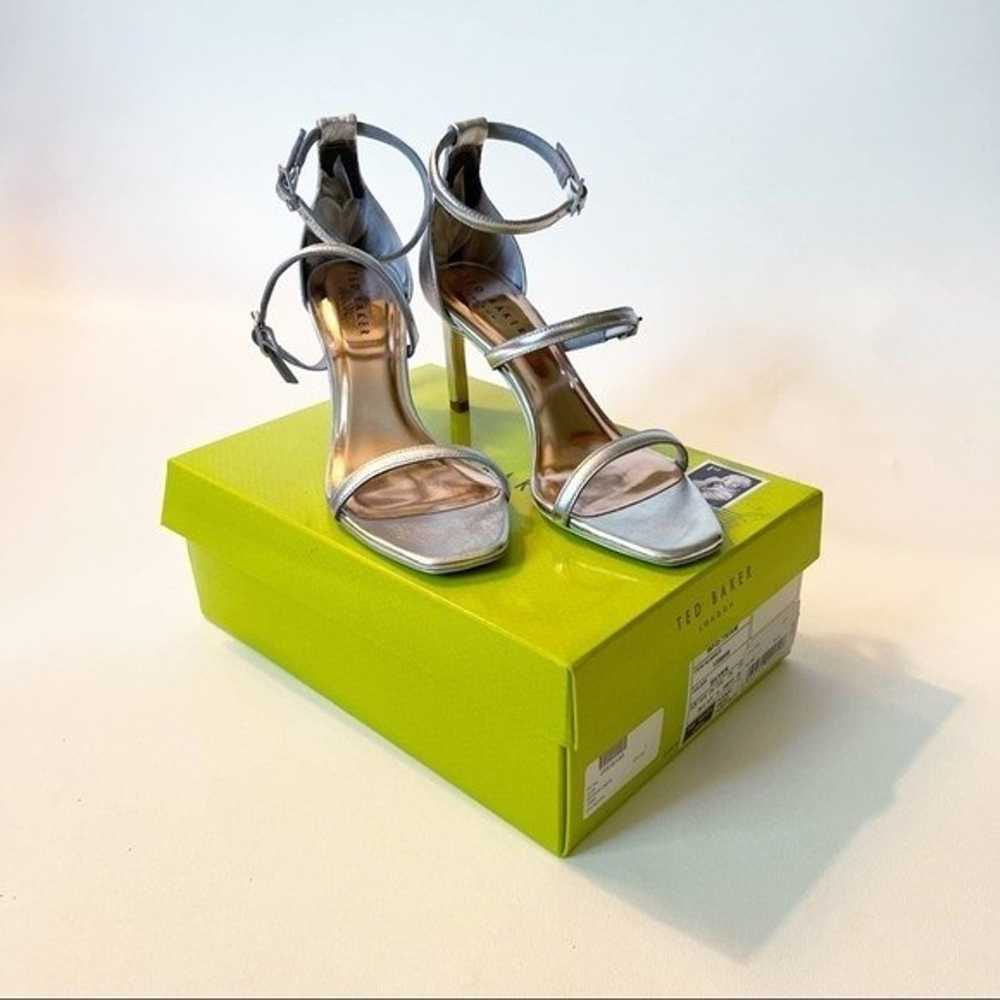 Ted Baker Triam Silver Triple Strap Sandal Size 3… - image 5