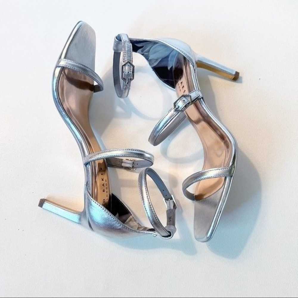 Ted Baker Triam Silver Triple Strap Sandal Size 3… - image 8