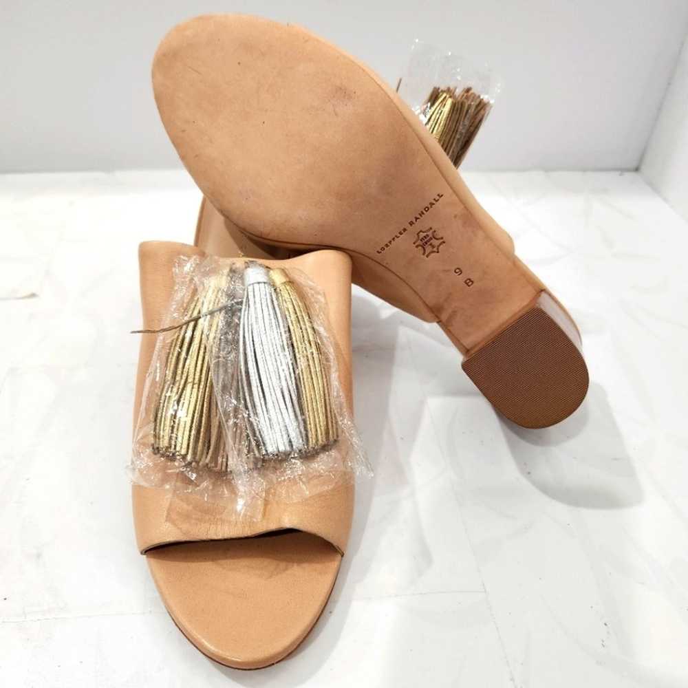 Loeffler Randall Clo Tassel Mules Sandal Shoes He… - image 9