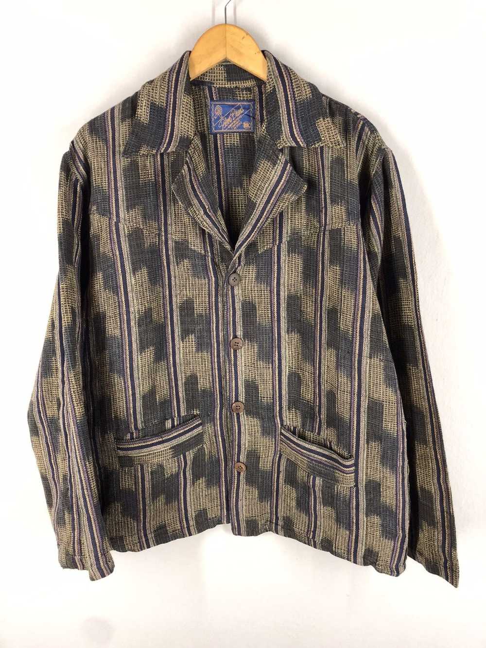 Japanese Brand 🔥VINTAGE PALMS BRAND INDIGO NATIV… - image 7