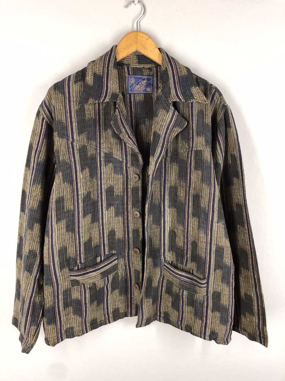 Japanese Brand 🔥VINTAGE PALMS BRAND INDIGO NATIV… - image 8