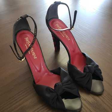 Yves Saint Laurent black heels size 38 - image 1