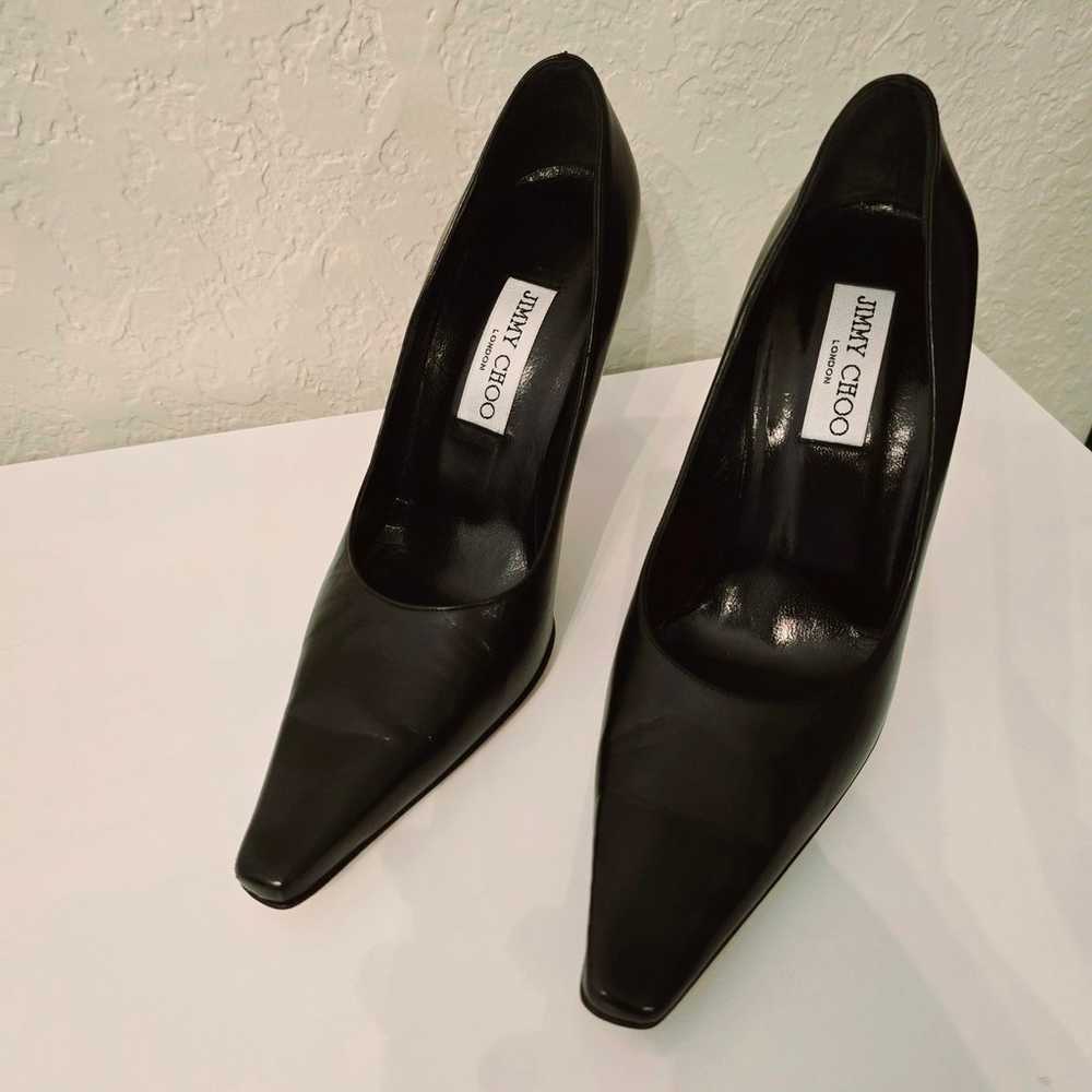 Jimmy Choo Black Pumps Size 7 (37) - image 2