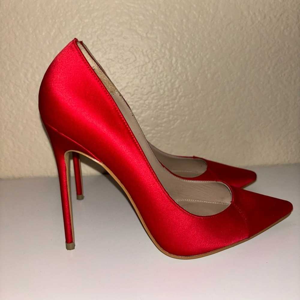 HOUSE OF CB  Paris Satin Heels - image 2