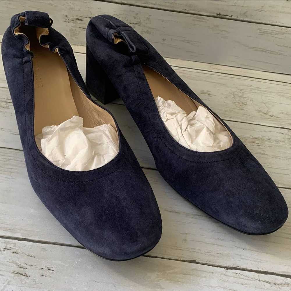 NEW Everlane The Italian Leather Day Heel in Navy… - image 2