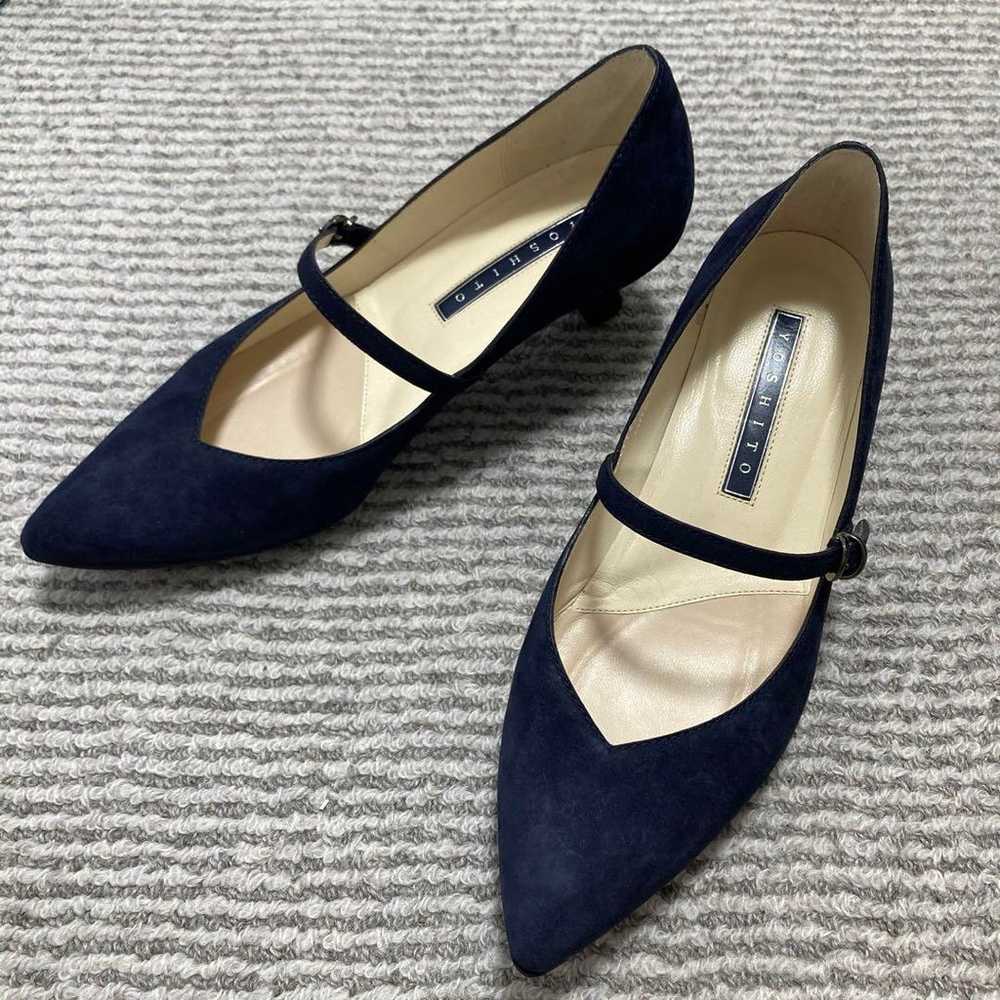 【Excellent Condition】YOSHITO Pointed Toe Suede St… - image 4