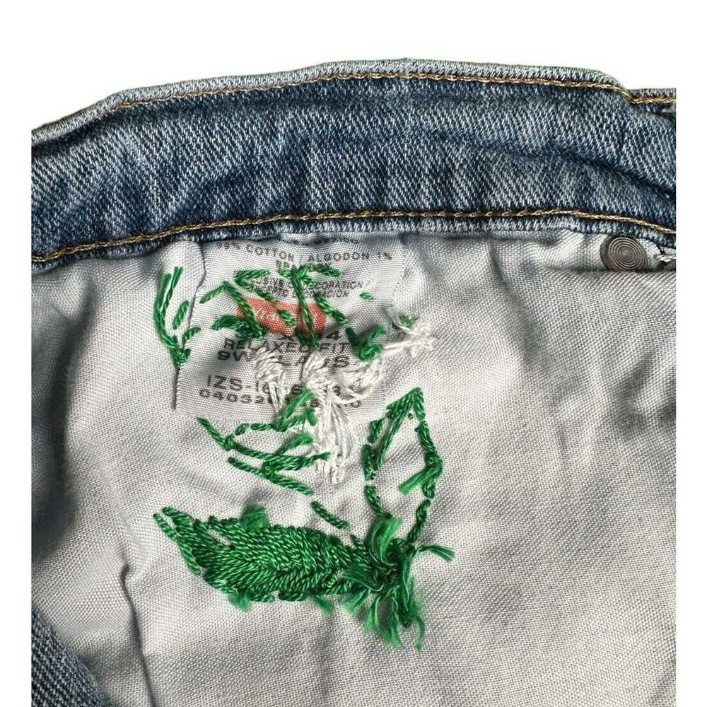 Wrangler Wrangler Embroidered Sun Fish Flowers Re… - image 11