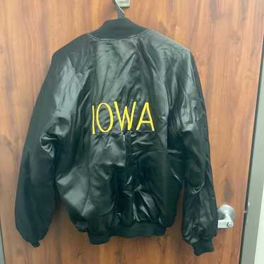 Designer Vintage Iowa Hawkeyes Embroidered Jacket