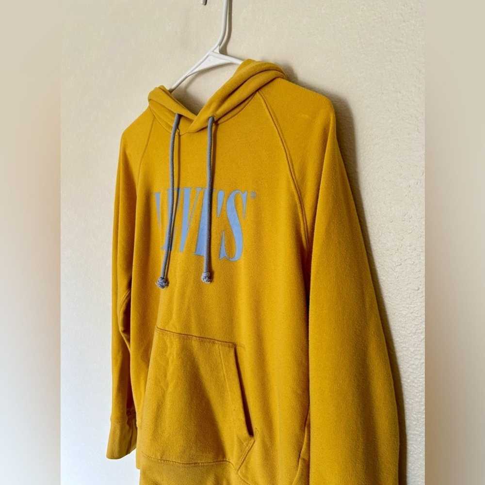 Levi's Levi Women XS Yellow Blue Hoodie Sweatshir… - image 5