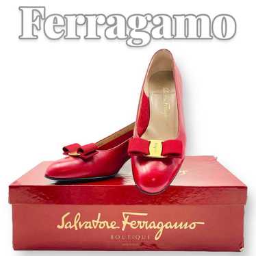 Ferragamo Varina Ribbon 7C Pumps Women's 6148