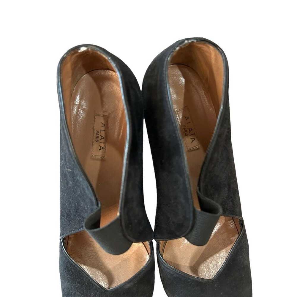 Alaia Paris Pumps Size 37 US 6 - 6.5 Women Black … - image 4