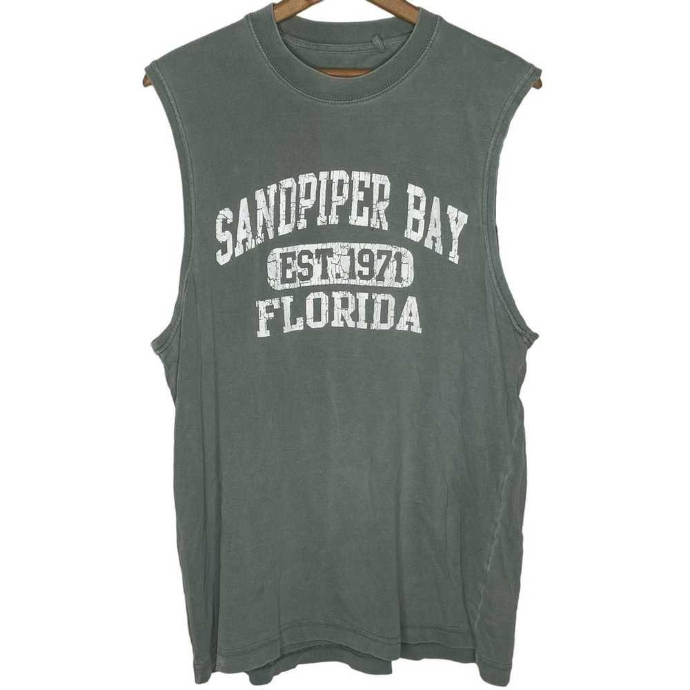 U.S. Vintage Sandpiper Bay Cotton Tank - image 1