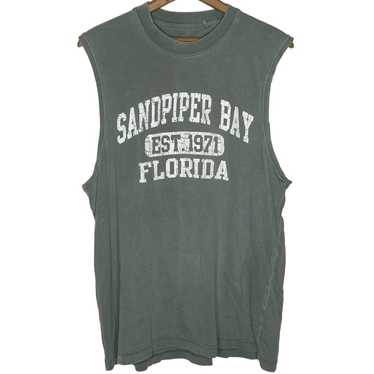 U.S. Vintage Sandpiper Bay Cotton Tank - image 1