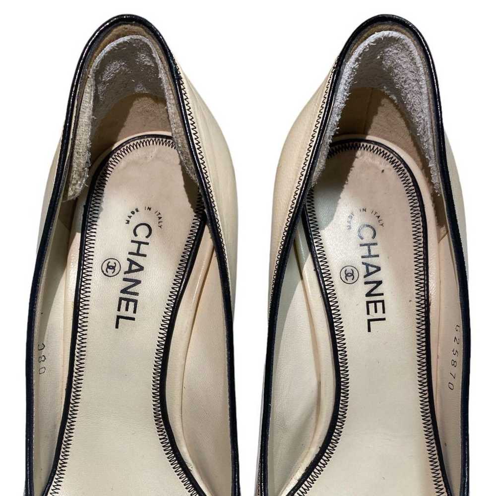 【Excellent Condition】CHANEL Coco Mark Pumps Size … - image 6