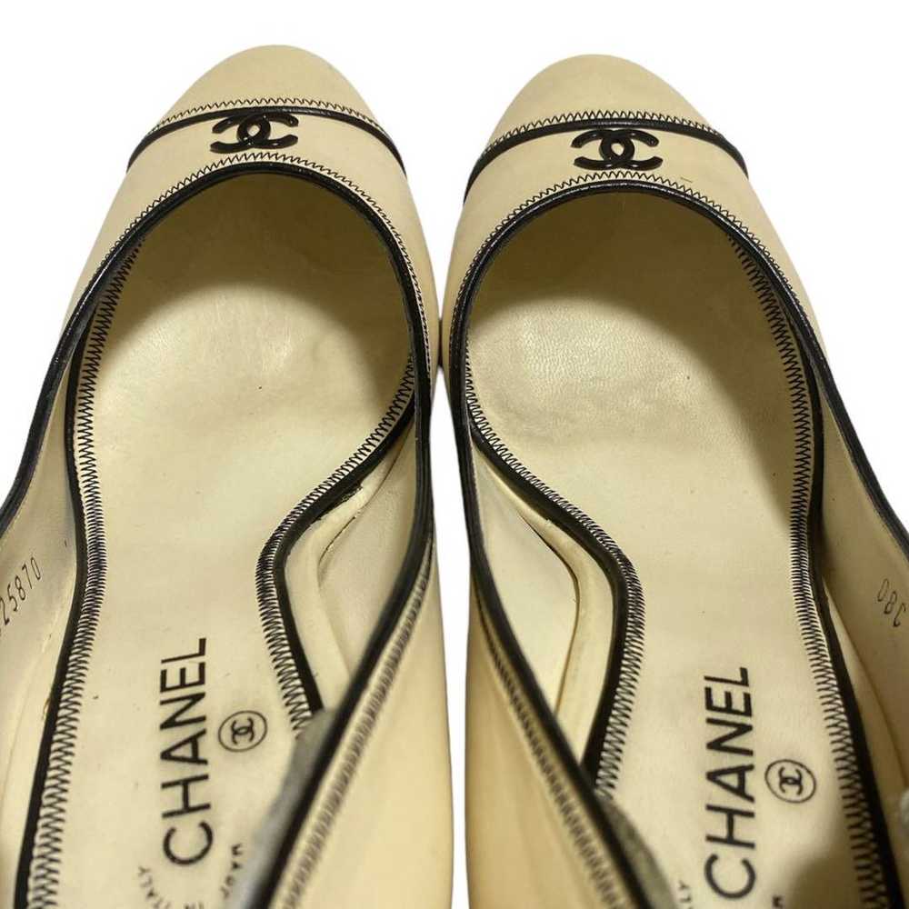 【Excellent Condition】CHANEL Coco Mark Pumps Size … - image 7