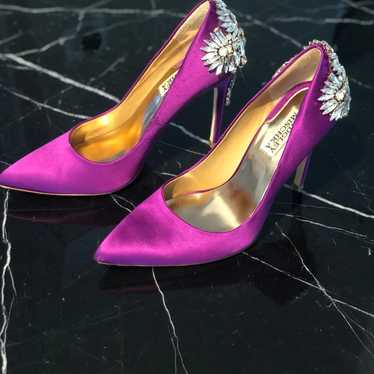 Badgley Mischka Rhinestone Heels