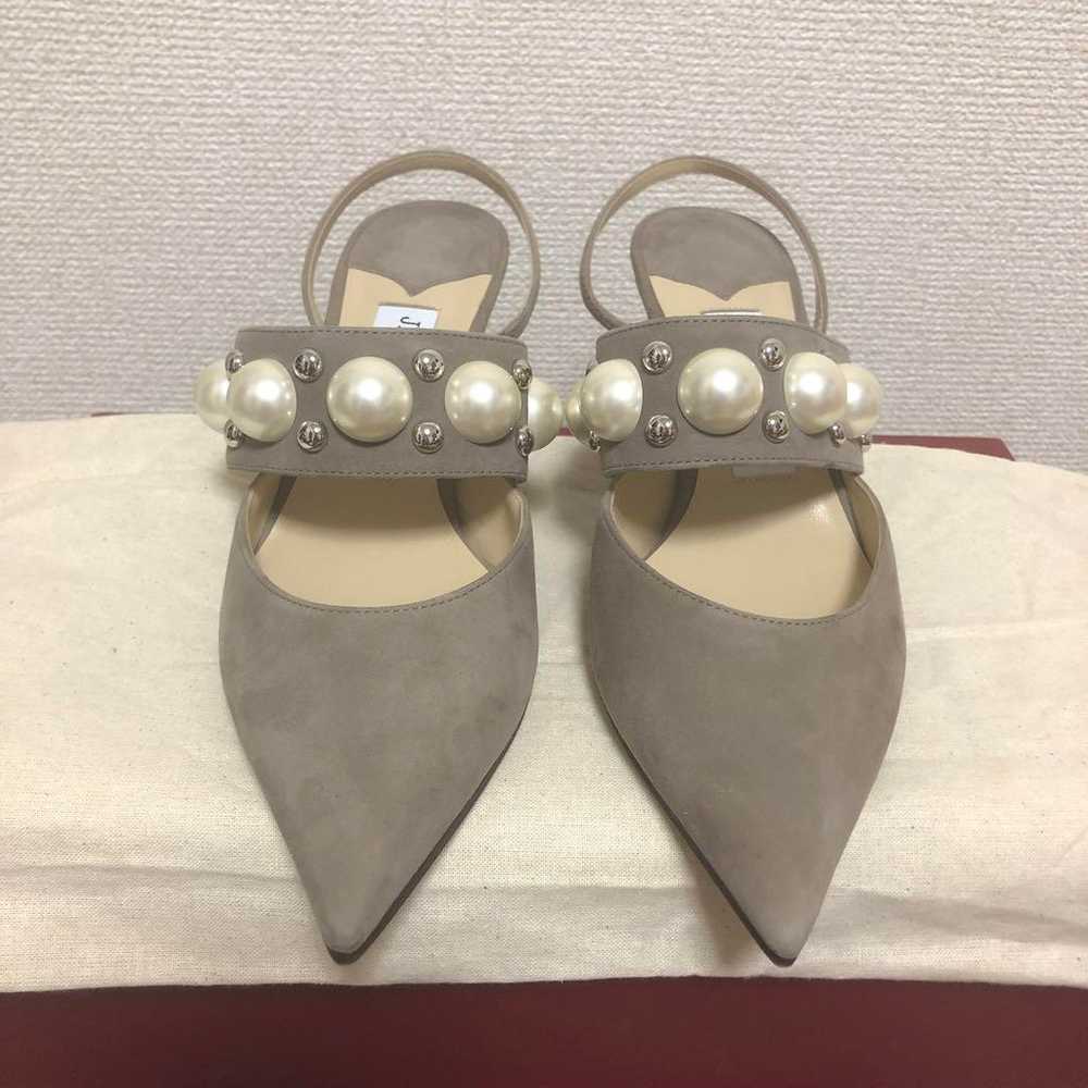 Jimmy Choo Pumps Gray Pearl Size 36 - image 2