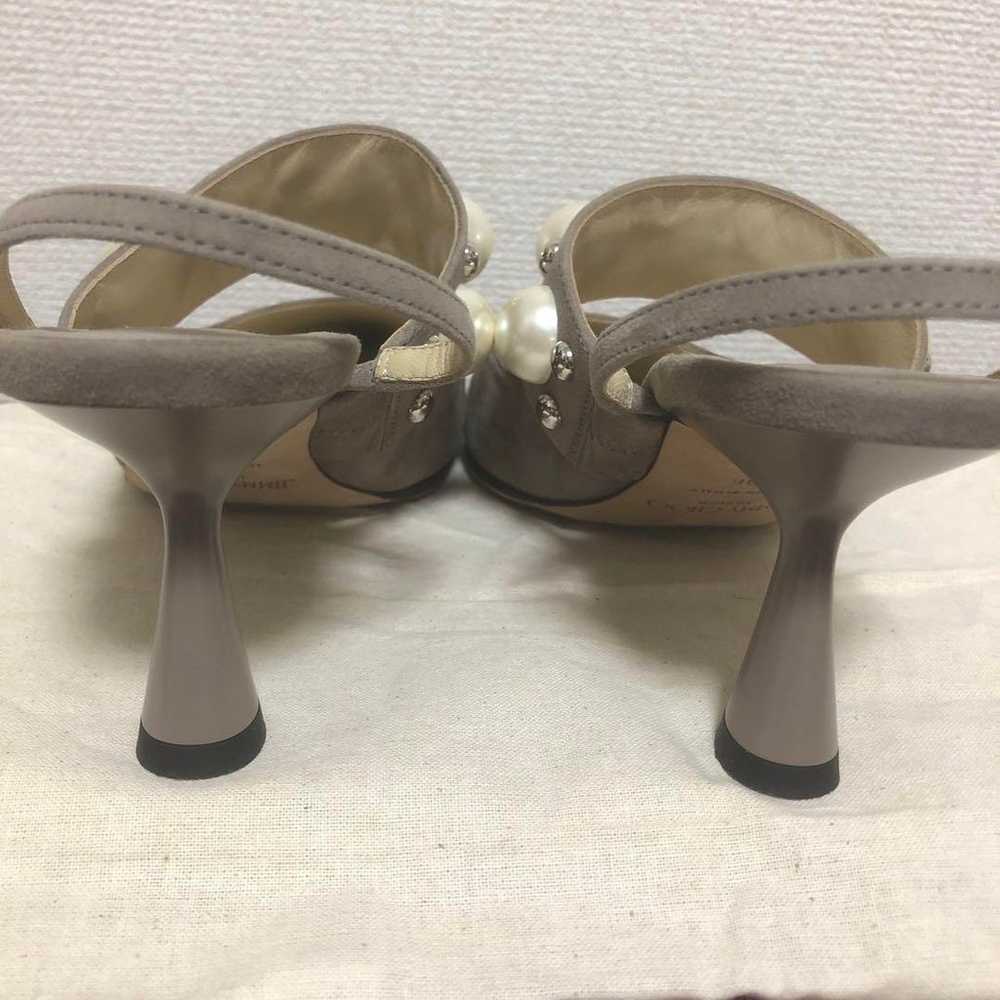 Jimmy Choo Pumps Gray Pearl Size 36 - image 4