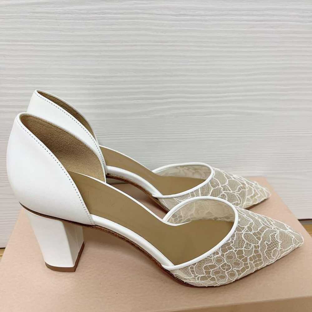 HAAVE Lace Open Side Pumps 23.5cm - image 5