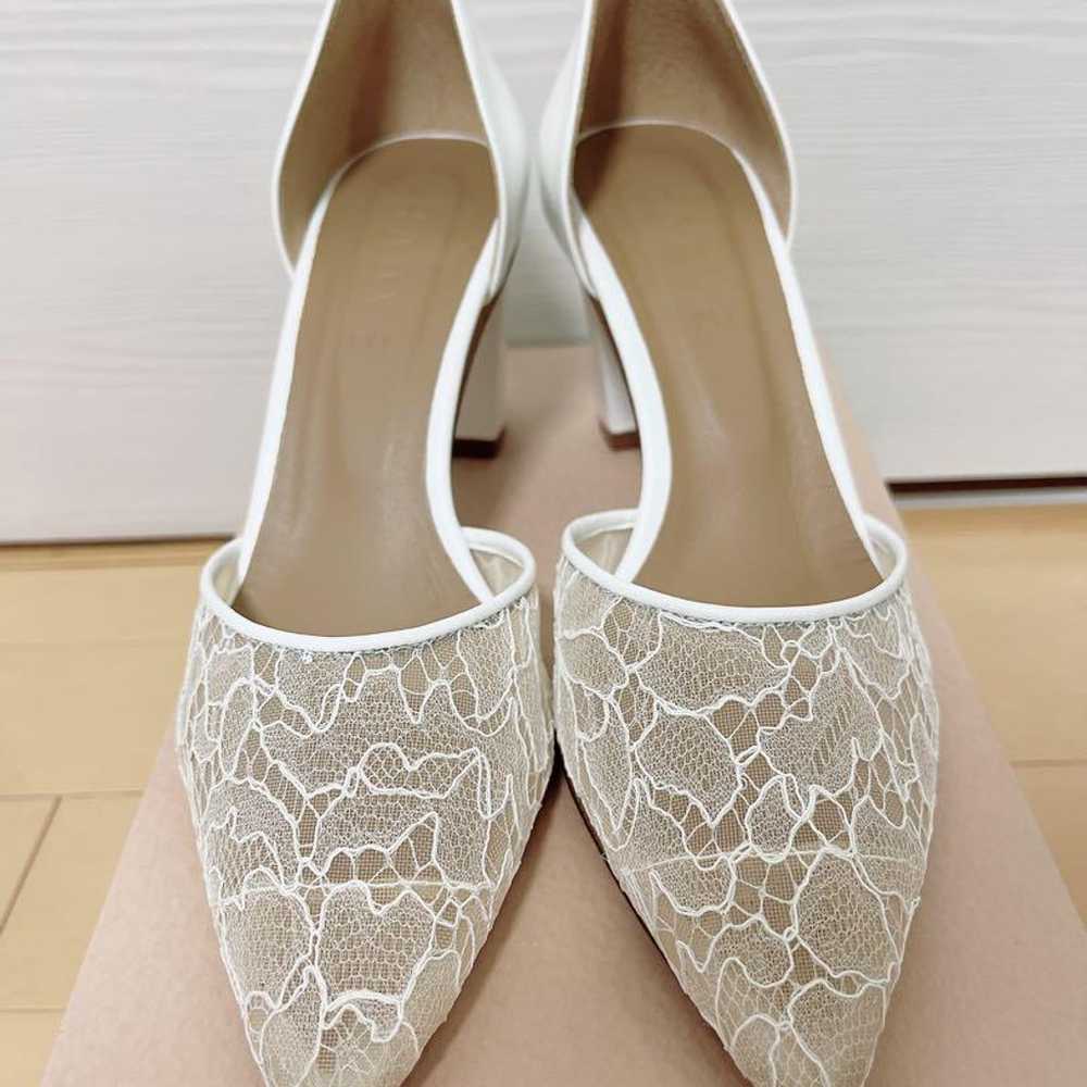 HAAVE Lace Open Side Pumps 23.5cm - image 7