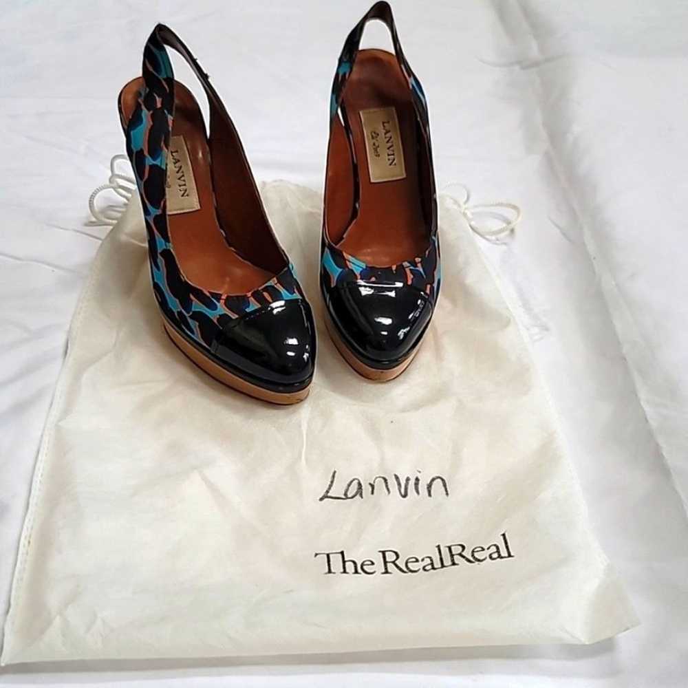 Lanvin platform shoes - image 1