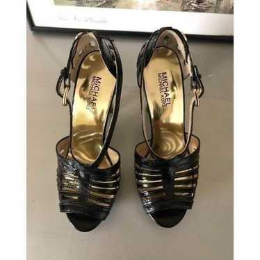 Michael Kors Patent Leather Sandals