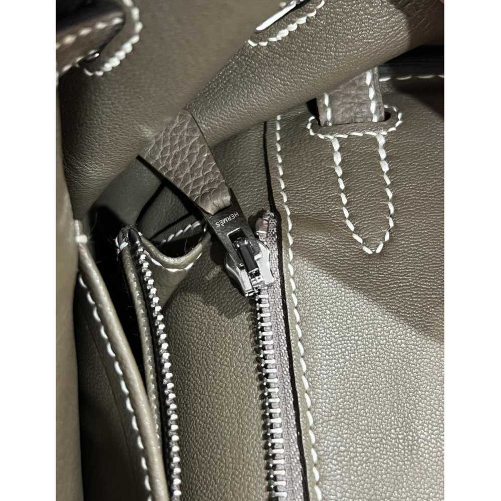 Hermès Birkin 25 leather handbag - image 6