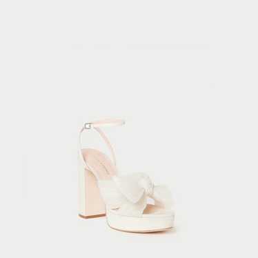 Loeffler Randall Natalia Pleated Knot Platform