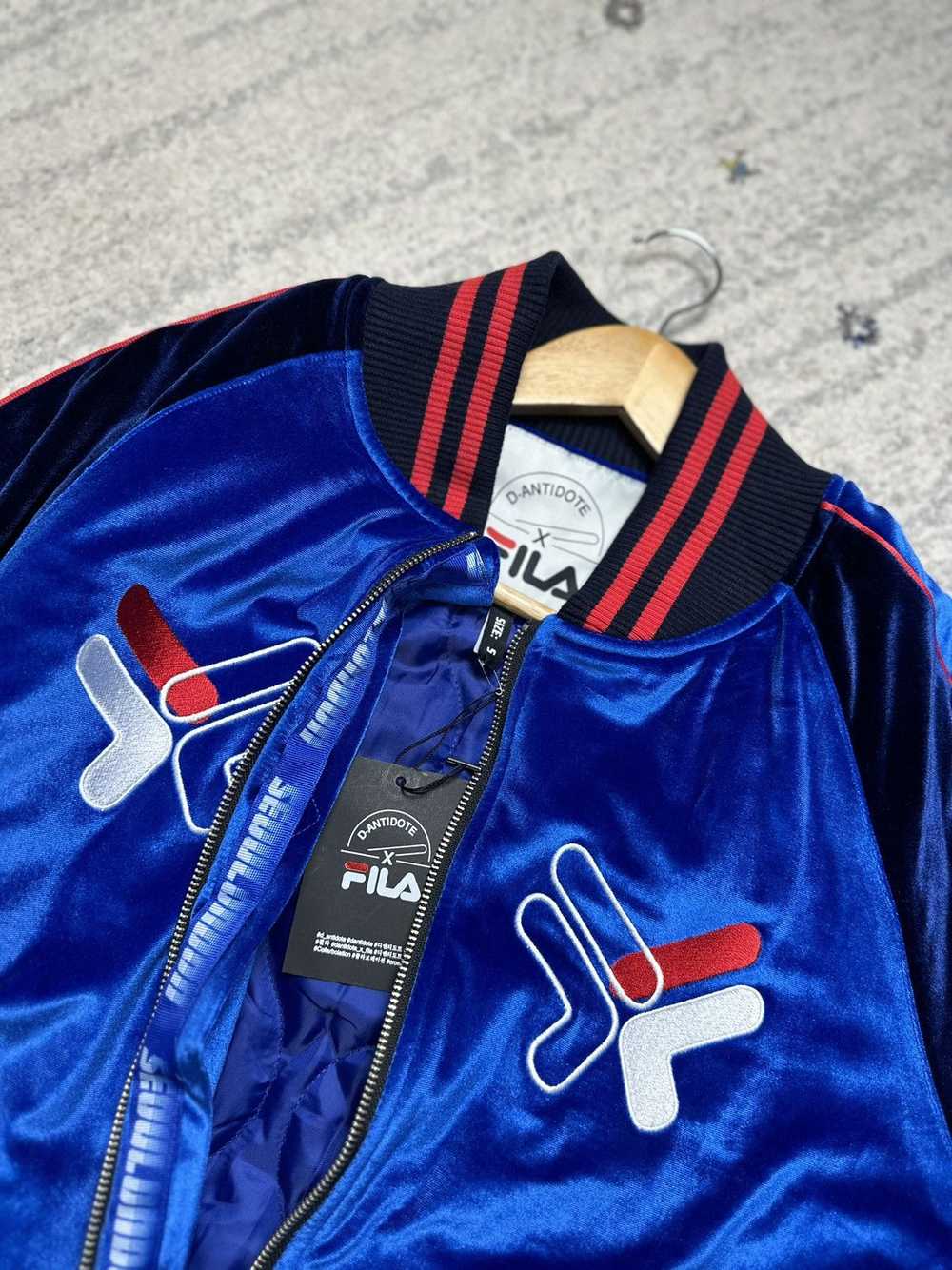 Fila × Japanese Brand D-Antidote x Fila Logo Velv… - image 11