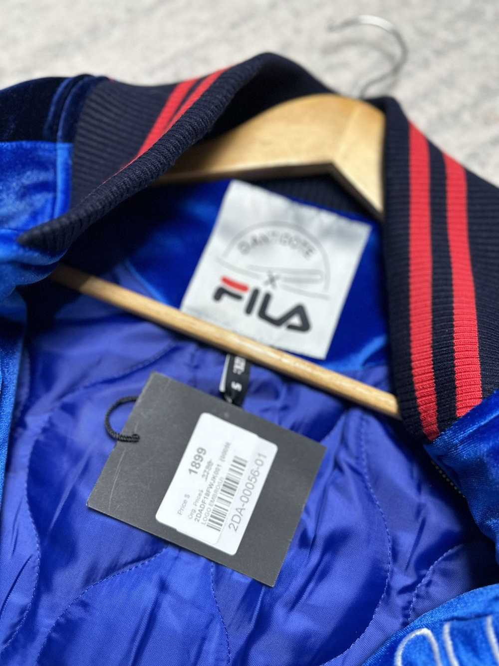 Fila × Japanese Brand D-Antidote x Fila Logo Velv… - image 12