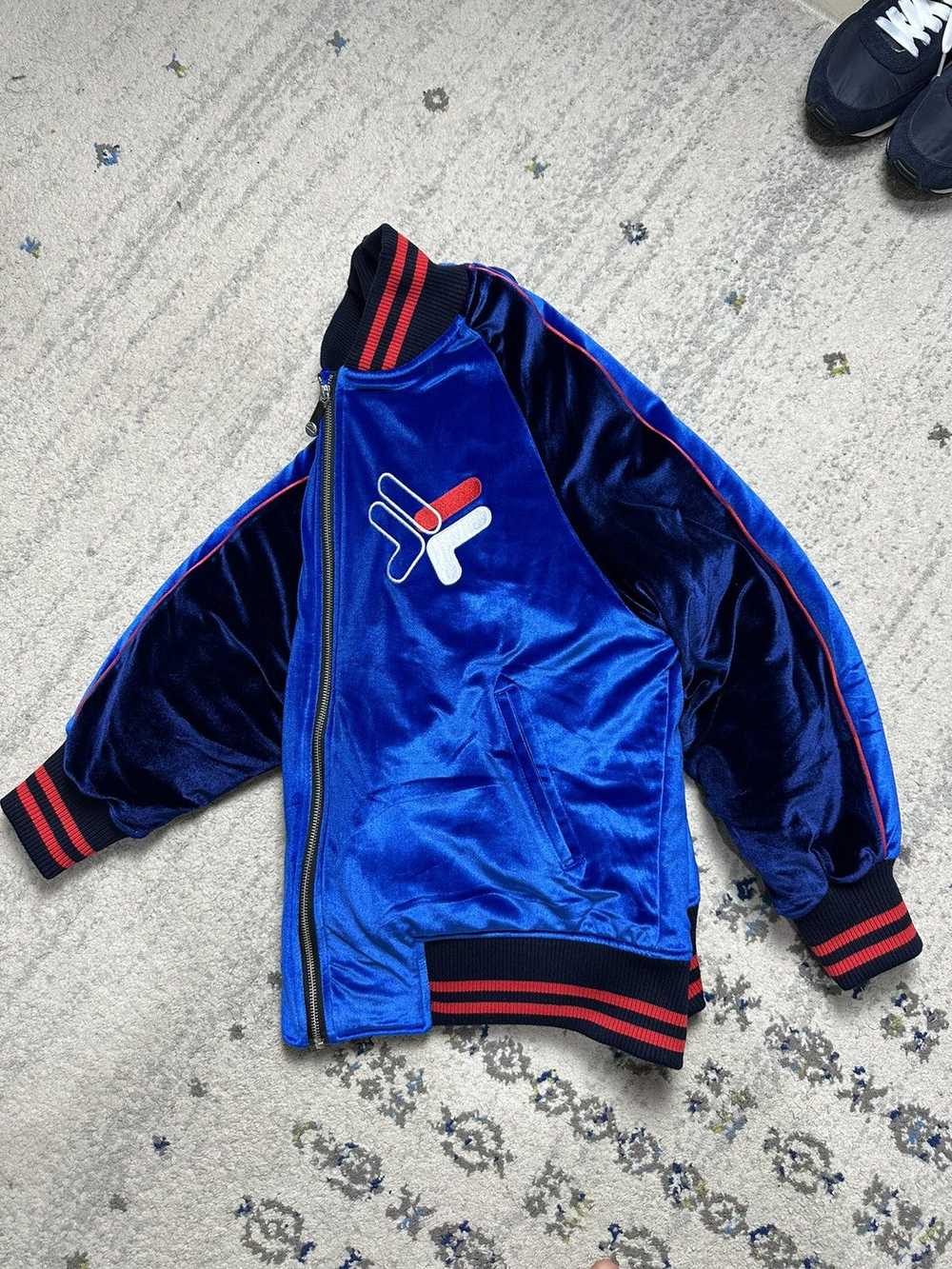 Fila × Japanese Brand D-Antidote x Fila Logo Velv… - image 4