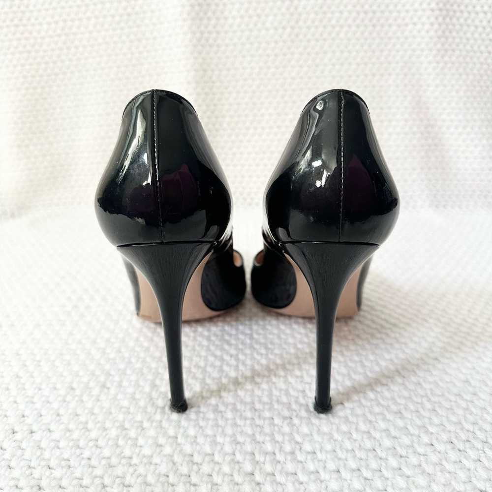 Gianvito Rossi Black Patent Leather Stiletto Heel… - image 8