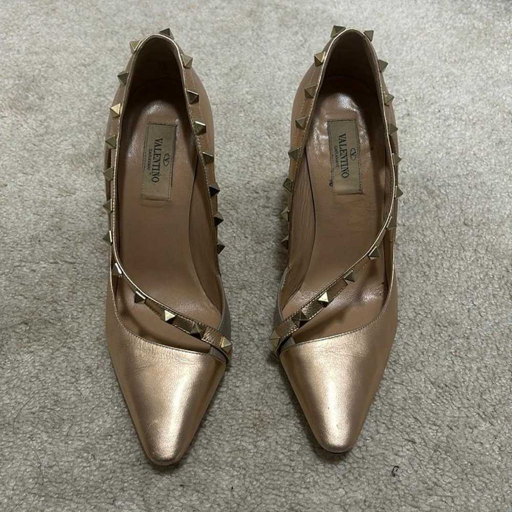 Valentino Rose Gold Heels - image 1