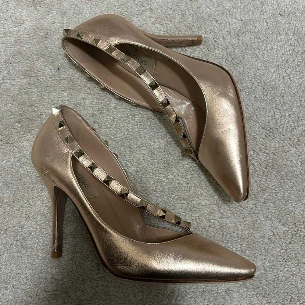 Valentino Rose Gold Heels - image 2