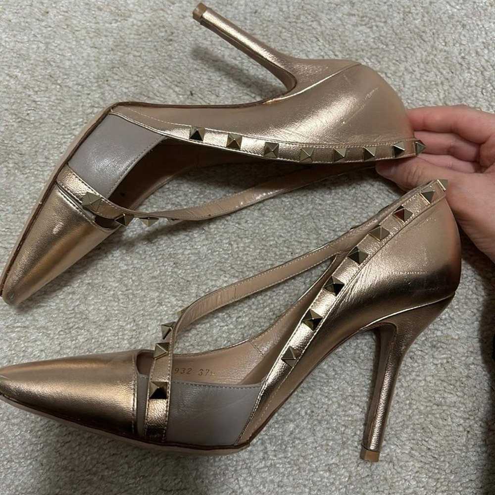 Valentino Rose Gold Heels - image 3