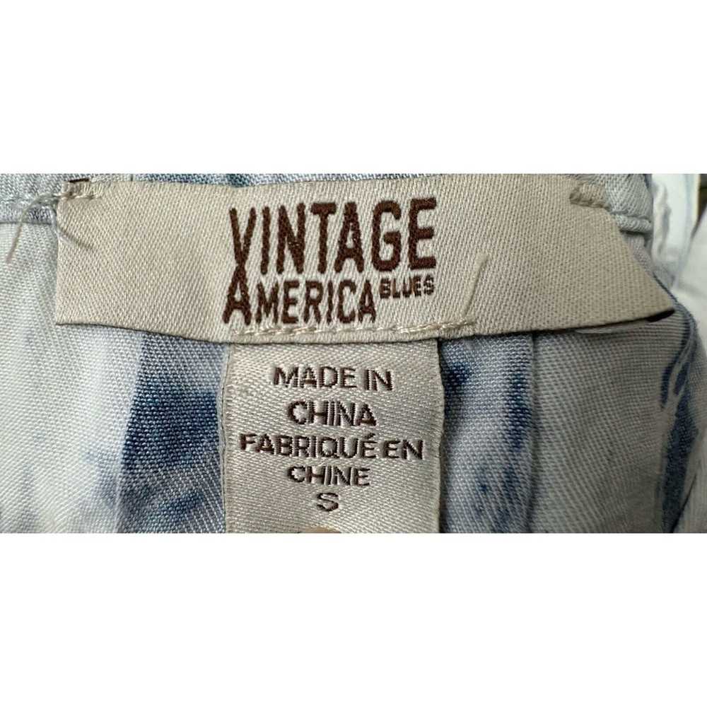 Vintage America Ladies’ Tie Dye Peasant Blouse Wo… - image 3