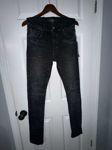 Amiri Amiri Crystal Shotgun Jeans