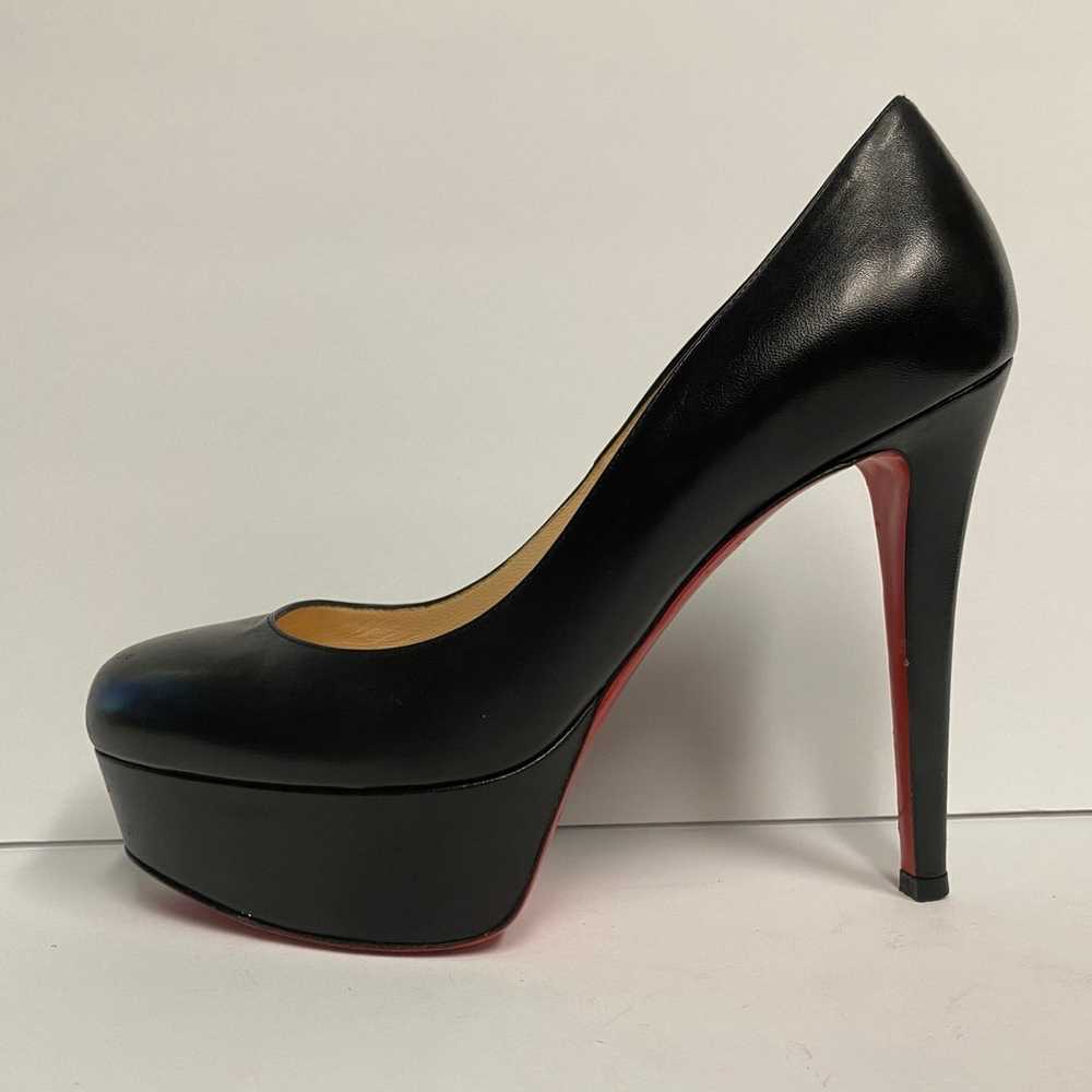 Christian Louboutin leather classic pumps heels b… - image 2