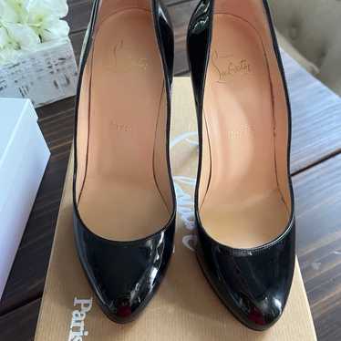 Christian Louboutin black Merci Allen Pumps