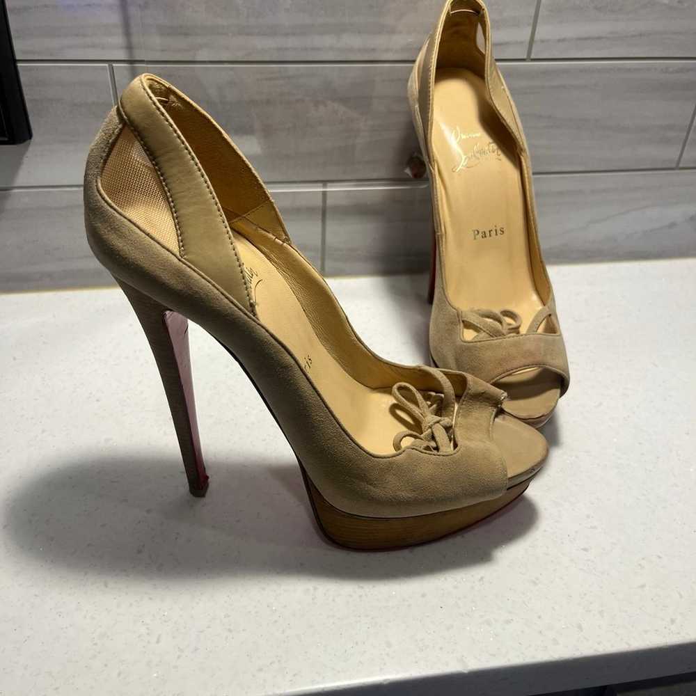 Christian Louboutin suede Pumps - AUTHENTIC - image 3